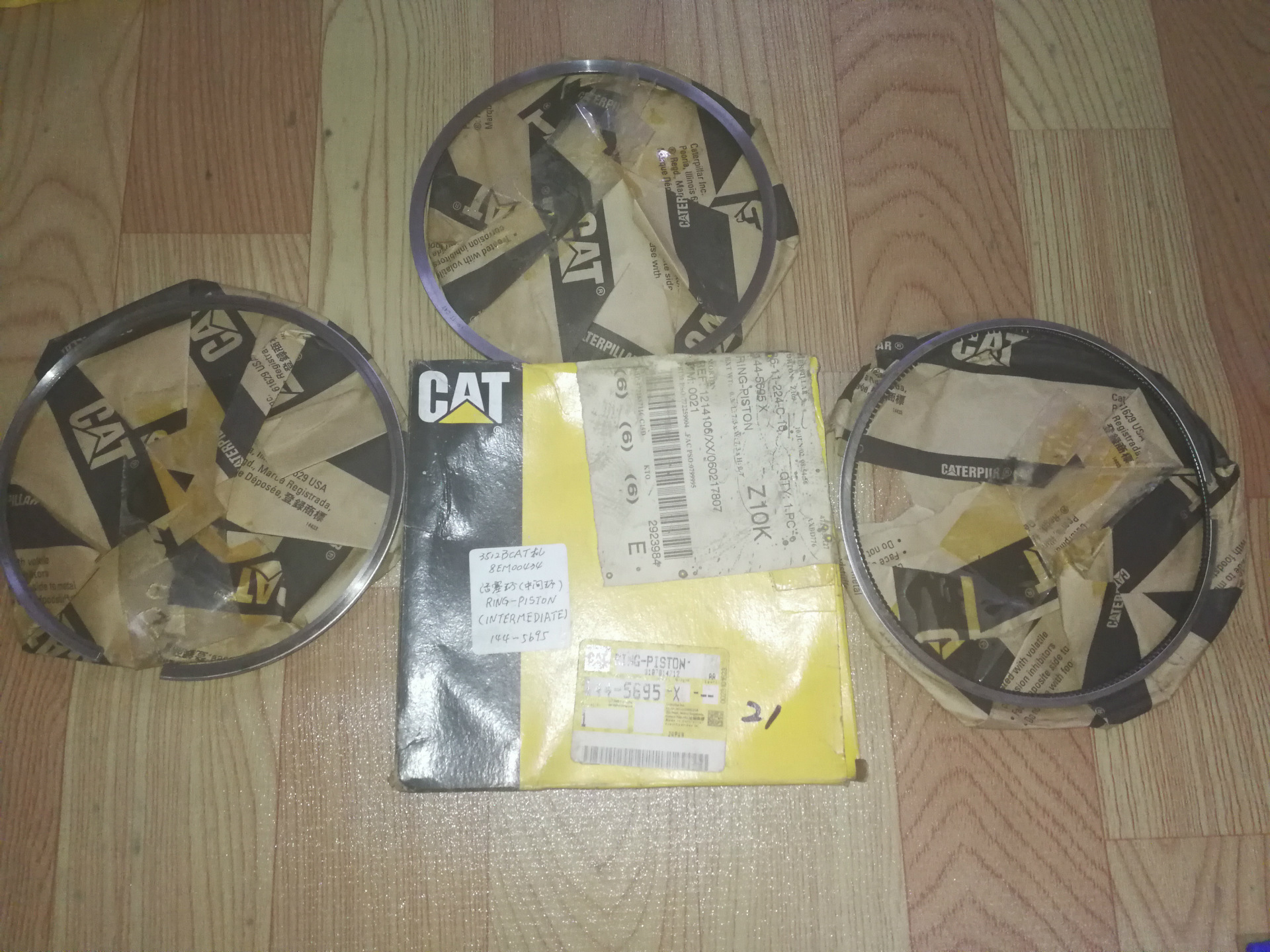 供应卡特彼勒3512BCAT发动机活塞环（中间环）144-5695