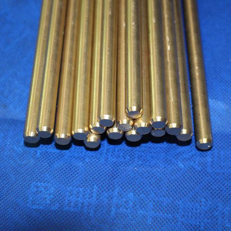 厂家直销国标h59黄铜棒Φ2.5mm长2.5m易车削 易加工无铅黄铜棒