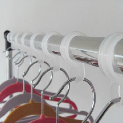 Clothes hanger Dedicated Hooks coat hanger Windbreak Grips Plastic Stainless steel pipe Clothes hanger parts non-slip New material
