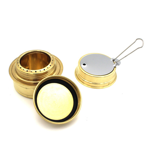 Cross-border outdoor alcohol stove home camping portable windproof mini hot pot cooker liquid alcohol tea stove