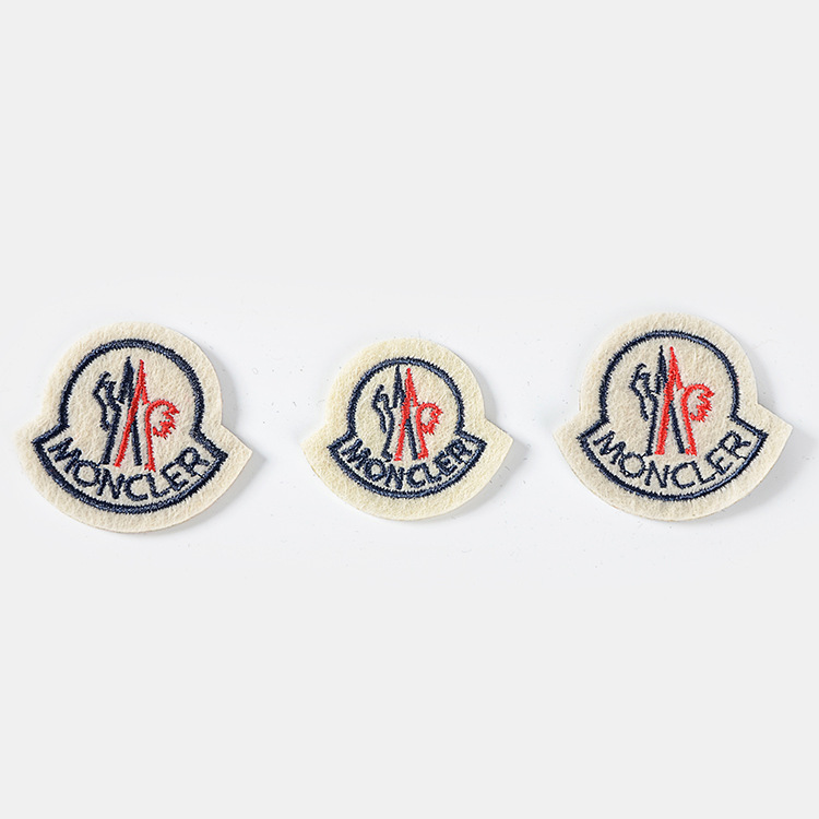 蒙可绣花标2020新款工作服LOGO胸臂肩章毛巾珠片绣厂家批发定制|ru