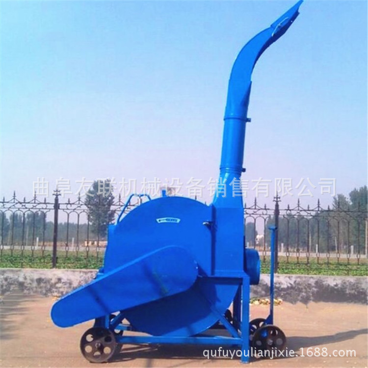 高喷秸秆青贮铡草机 供应大型养殖草料揉搓机 玉米秸秆铡草机20