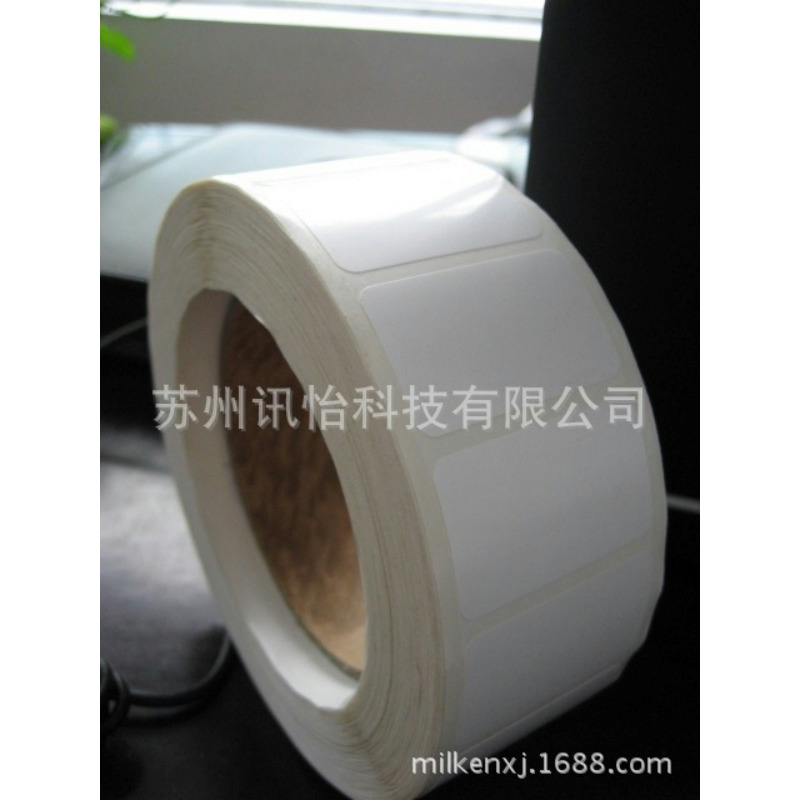 浙江温州LINTEC亮白PET标签94*249单排R21拼,K线-FR1415-50针织机