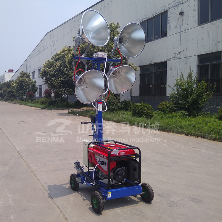 手推移動照明車-2