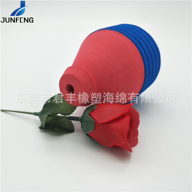 异形eva切割 圆柱圆锥研磨产品  陀螺造型彩色高弹高发泡EVA