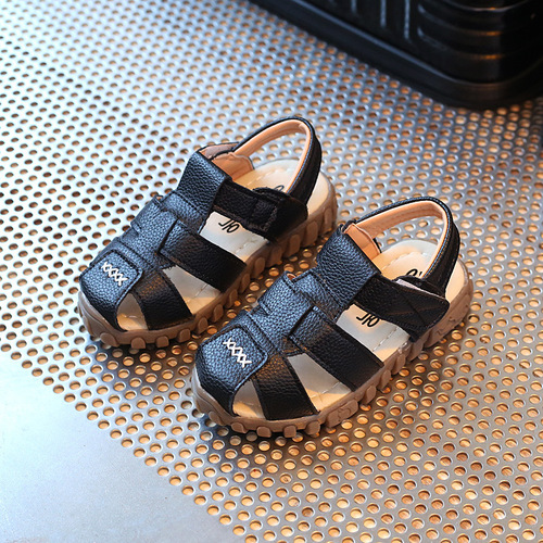 Summer Children's Korean Style Boys' Sandals for Toddlers, Baby Beach Shoes, Trendy