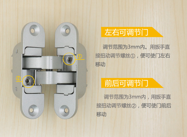 SG-HC102 3D Adjustable Concealed Hinge Details 9