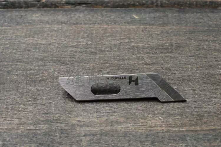 强信刀片H牌刀片S20898-101  兄弟N11拷边机包缝机上刀片角刀