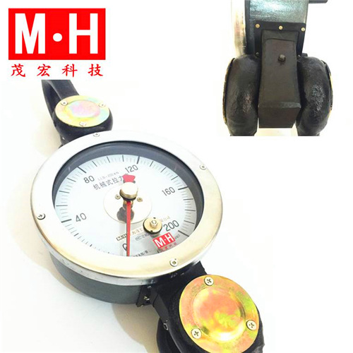 石油机械表1吨2吨3吨5吨表盘式机械拉力表现货LLB-80KN机械拉力表