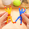 Hot -selling fun creative flipping and fighting wall Superman Spider -Man sticky climbing people toy