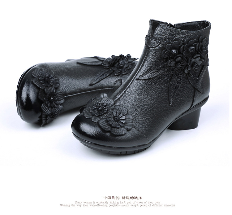 Bottes femme TRANQUILLEMENT en En cuir - Ref 3355144 Image 29