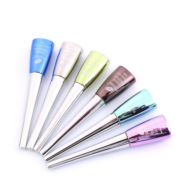 wish爆款眼线液彩色防水不晕染欧美 Farres闪亮眼线笔彩妆批发