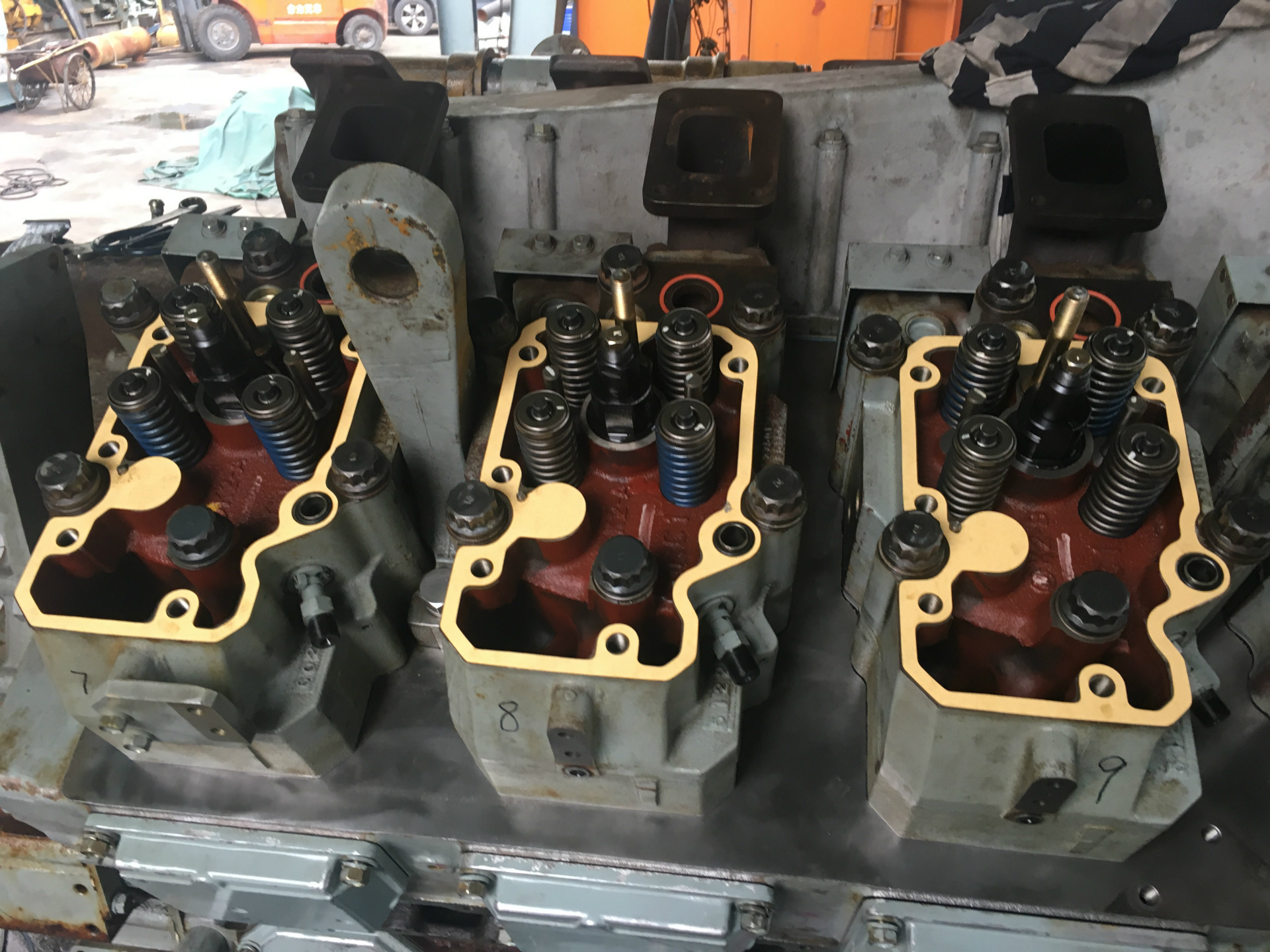 供应三菱S12R-PTA柴油发动机汽缸盖37501-80100