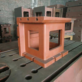 现货供应铸铁底座 标准中捷摇臂钻工作台 T型槽方筒铸件