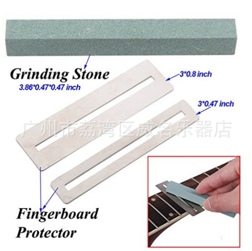 Guitar Nut Groove Polishing File DIY File Tool Kit Diamond Plastic Handle File 14-piece Set