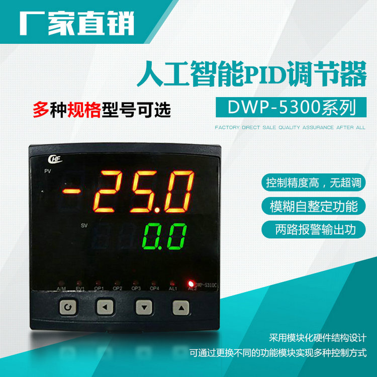 精品热销智能PID温度控制器  恒压供水压力控制仪 DWP-5300控制器