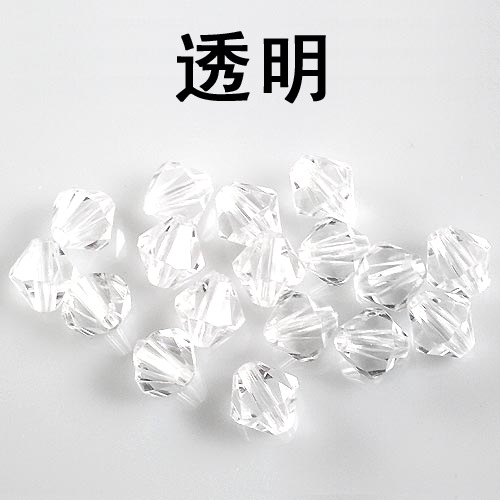 Diamond beads transparent