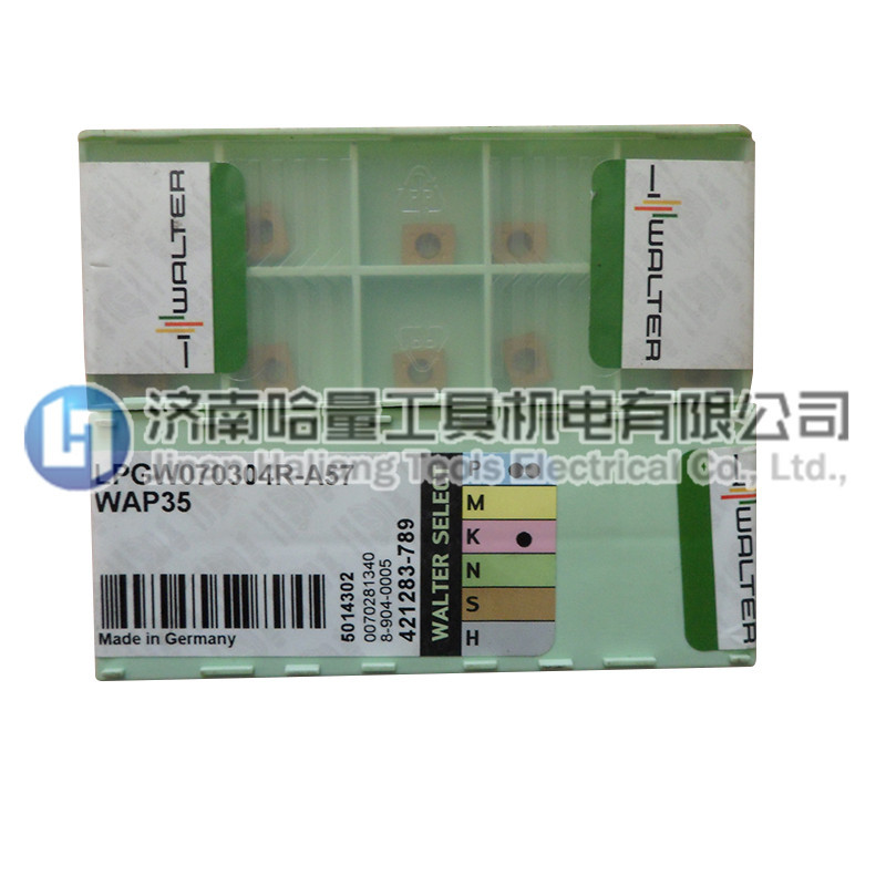 济南瓦尔特数控刀片LPGW15T308R-A57 WKP35S进口刀片
