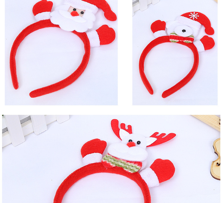 Fashion Raise A Small Hand With Lights Christmas Headband Wholesale Nihaojewelry display picture 5