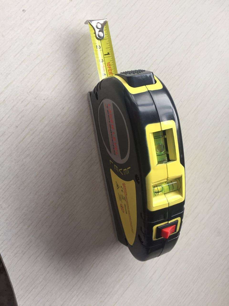激光带卷尺水平仪，水平尺，激光地线仪