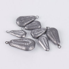 雞心掛環鉛墜 海竿漁墜 水滴掛環鉛陀 鉛皮 快速鉛 漁具配件批發