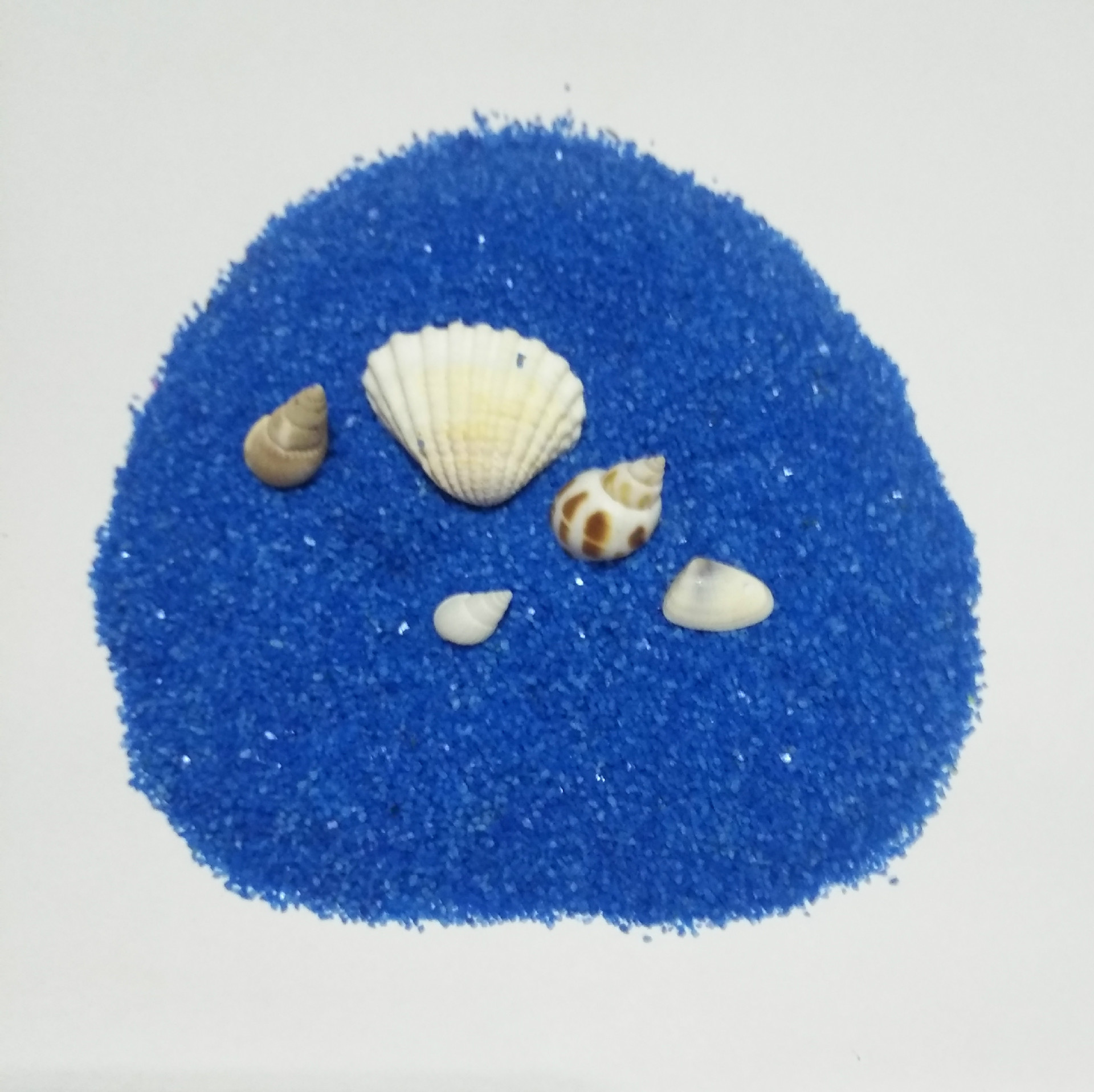 Factory direct supply of diy candle materials, colored sand, shells and conches, jelly wax, ocean world