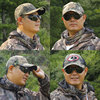 U.S.A men and women Same item Bionic Jungle Leaves Camouflage Go fishing Hunting tactics Fight camouflage Baseball Cap