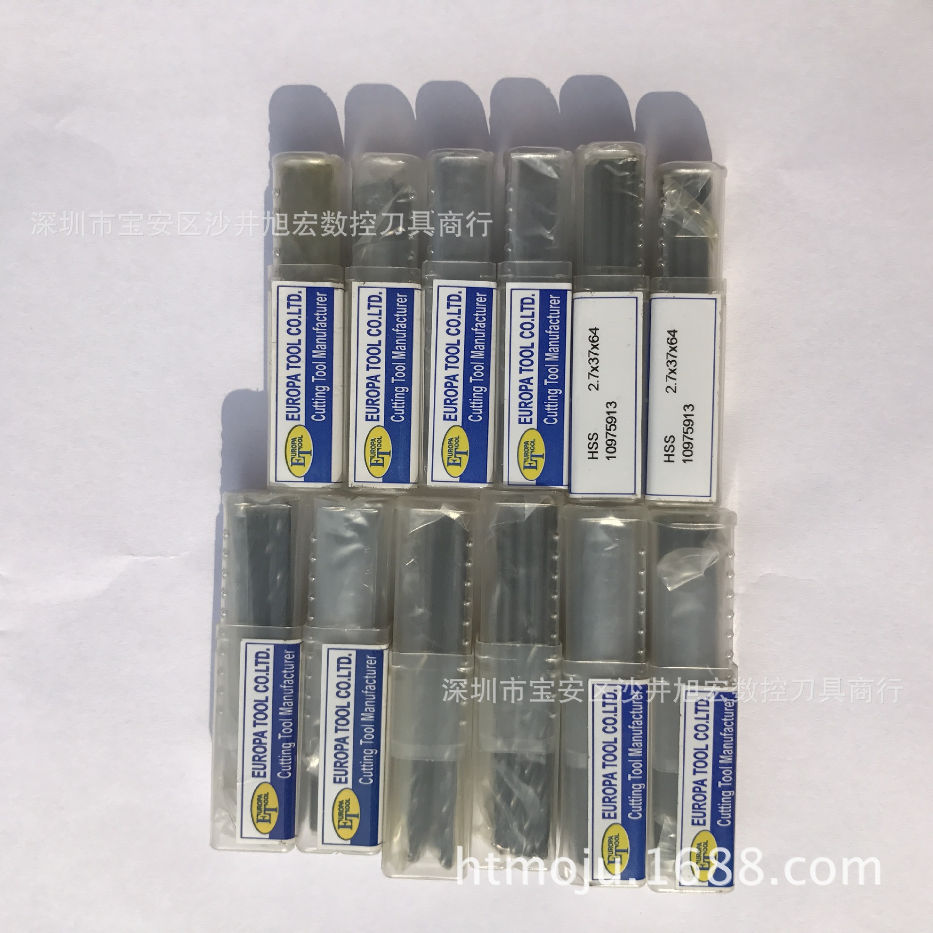 台湾ET‘欧霸直柄麻花钻头1.0-2.0-3.0-4.0-5.0-6.0-7.0-8.0-13.0