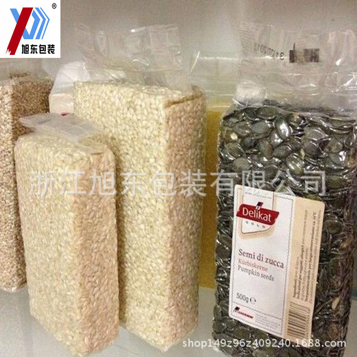 食品真空包装袋 米砖袋面粉杂粮砖型透明真空包装袋大米袋按需做