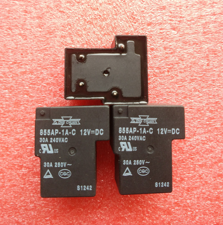 全新原装进口 松川继电器855AP-1A-C-12VDC 12V DC12V 30A 4脚T90