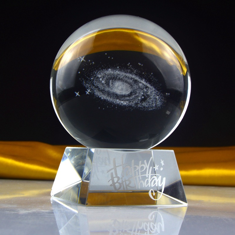 批发零售银河系星际水晶球内雕球工艺品水晶内雕创意礼品加工定制|ru