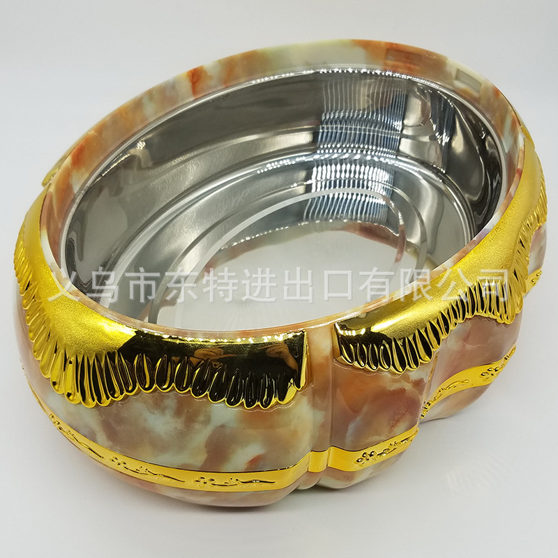 Factory direct sales of stainless steel lunch boxes, large-capacity lace lunch boxes, printed and painted insulated lunch boxes, hand-held food compartments detail image 7