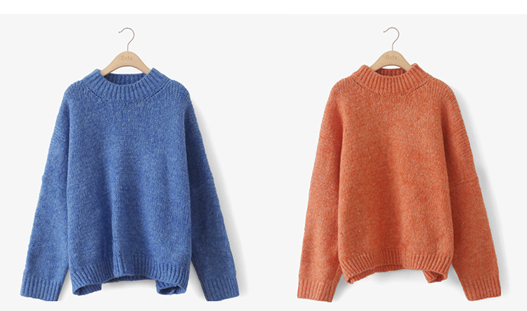 杂色套头毛衣_06