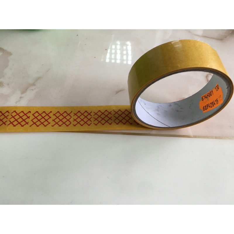 济南卷烟厂用3M卷烟水松纸自动拼接网格胶带贴18*19*双排红色网格