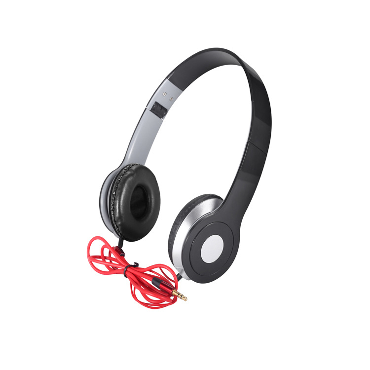 重低音头戴式耳机手机电脑MP3可折叠伸缩连线耳机礼品促销耳机