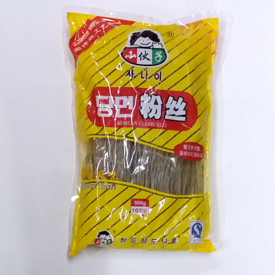 Lad Vermicelli Fans sweet potato Vermicelli Sweet potato Fans 500g Mixed vegetables Korean Hot pot ingredients Hot and Sour Rice Noodles