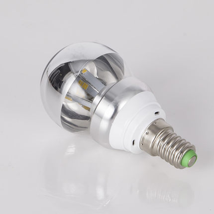 LED semi-plated shadowless bulb G45 globe 3W/5W/7W E27/E14 screw base magic bean pendant light source