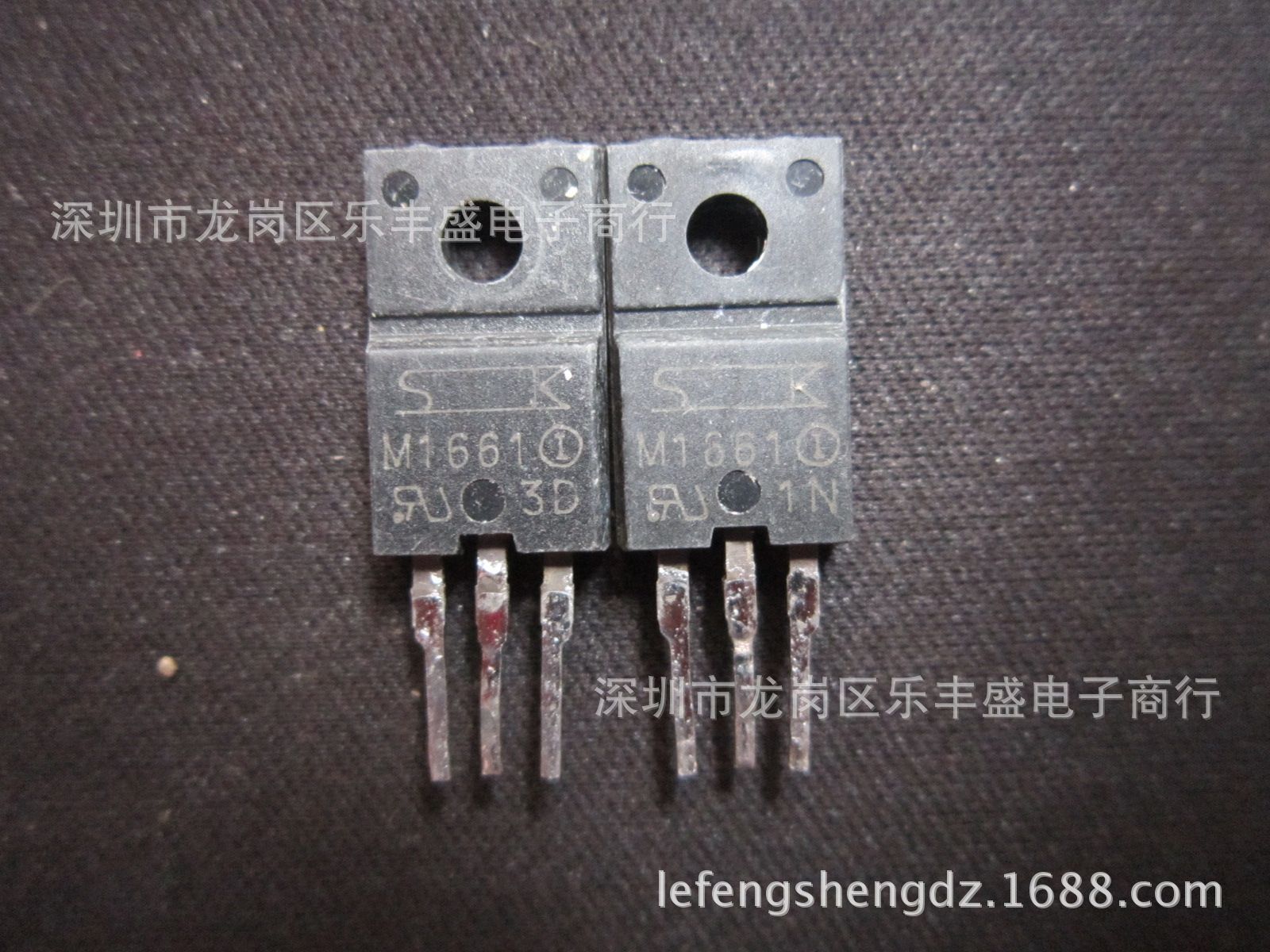 M1661 TM1661 拆机三肯 16A 600V 可控硅 TO-220F