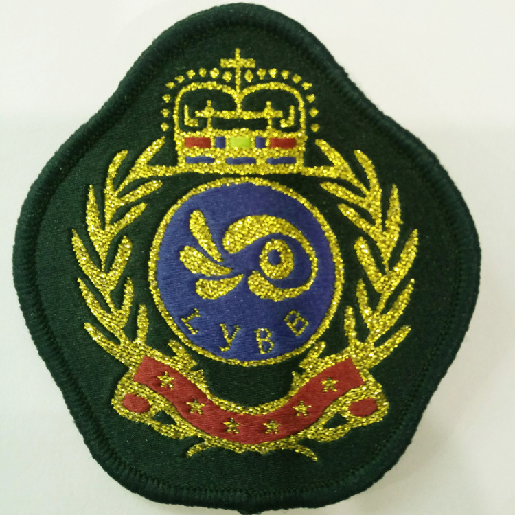 幼儿园园标 校标 绣标园标 服装辅料 圆形商标 织唛 水洗标 领标