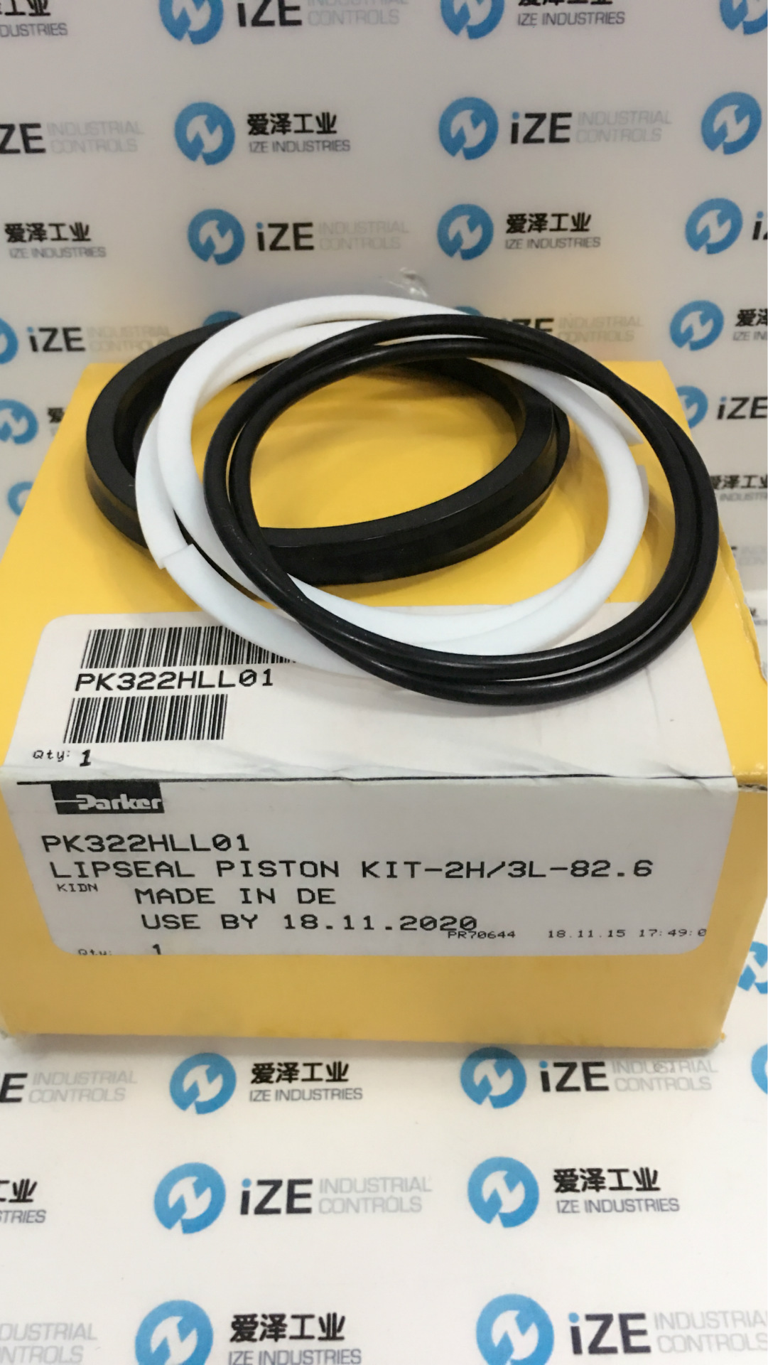 PARKER密封PK322HLL01 KIT-2H-3L-82.6爱泽工业供应