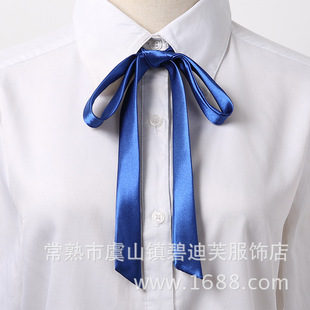 New JK Uniform Hand Tie Tie Ribbon Academy Accessories Self Tie Bow Wine Red Black Wholesale