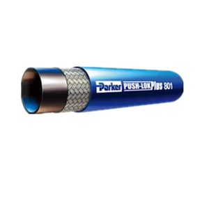Многофункциональный шланг Parker Push-Lok, плетеный водяной шланг серии 801 801-4-BLK-RL