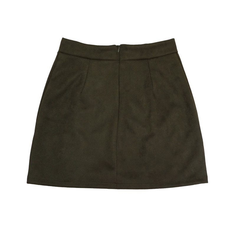 Jupe femme LANGUE DES FLEURS en Daim - Ref 3330249 Image 57