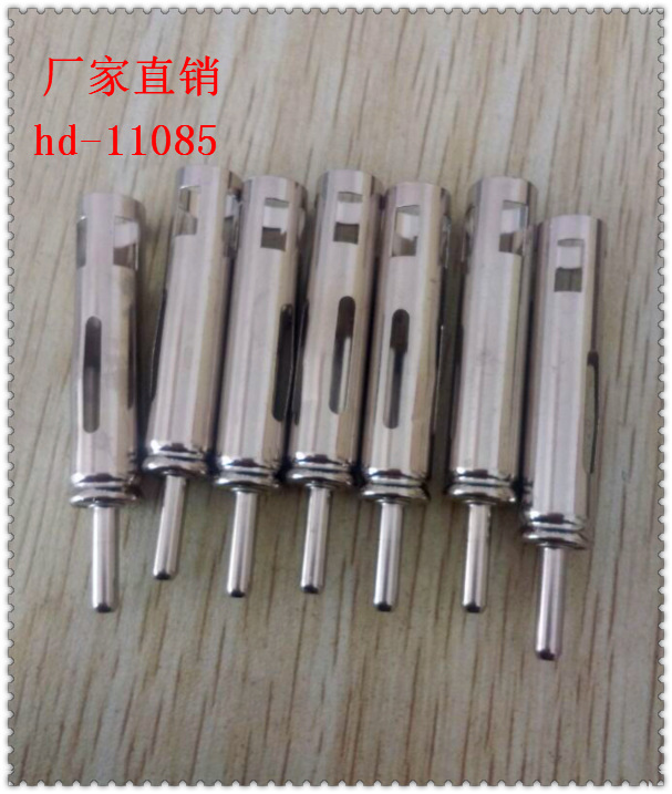 汽车天线插头/汽车天线插头长方形孔镀镍