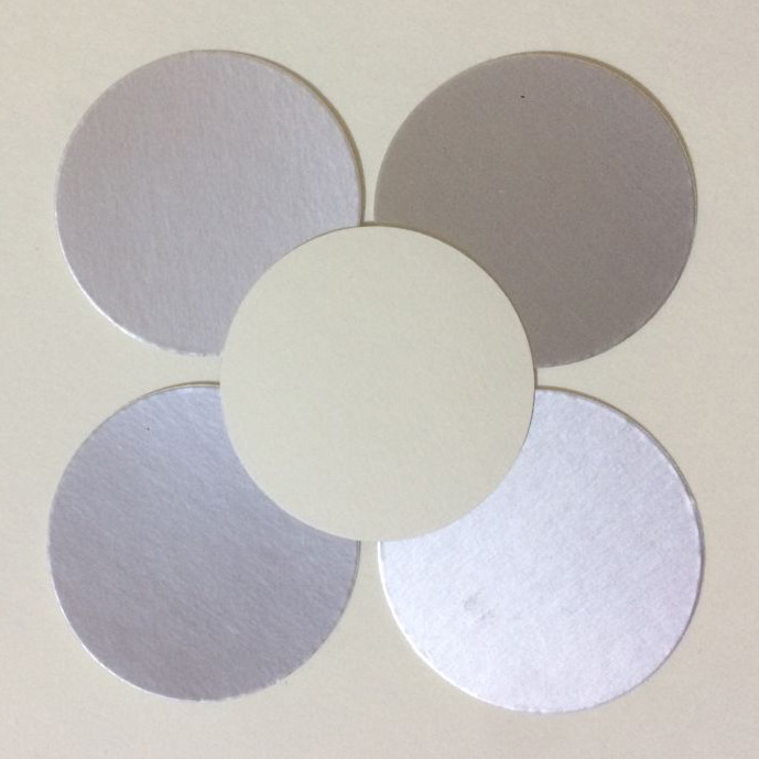 【优质供应】封口铝箔纸封口垫片 感应封口膜 铝箔膜封口膜低