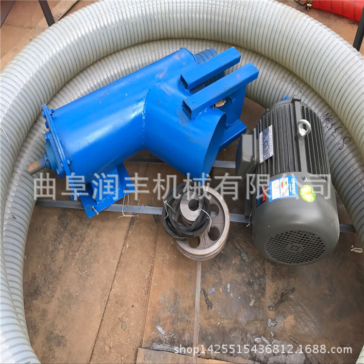 旋转式弹簧吸粮机 六盘水软管弹簧吸粮机