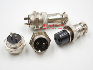 ���ղ��^���� GX16-2о 2P ���^ ���ղ��� GX16-2P ����ĸ 16MM