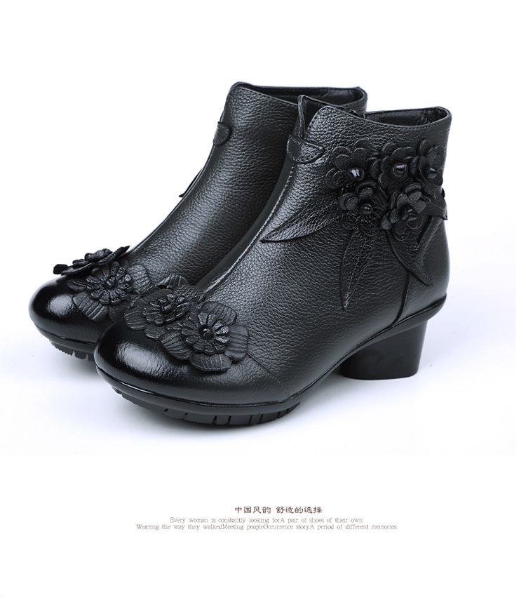 Bottes femme TRANQUILLEMENT en En cuir - Ref 3355144 Image 28