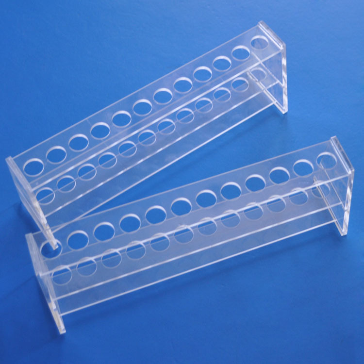 有机玻璃比色管架 1*12孔 比色管架 10/25/50ml  亚克力试管架