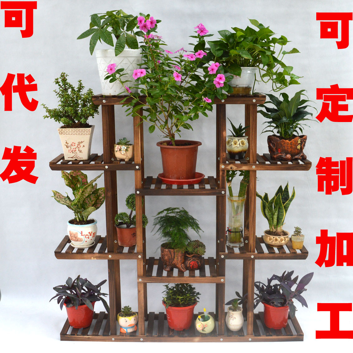 铁艺花架花店多层花架货架婚庆铁艺花桶架花店花桶展示架鲜花货架-阿里巴巴